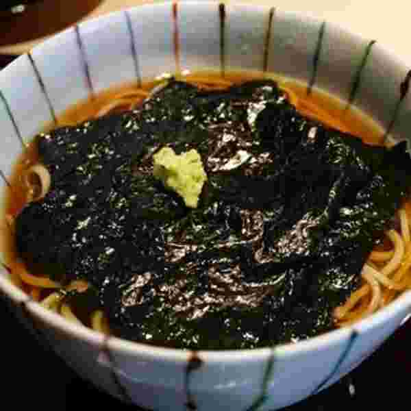 蕎庵あおいの花巻そば