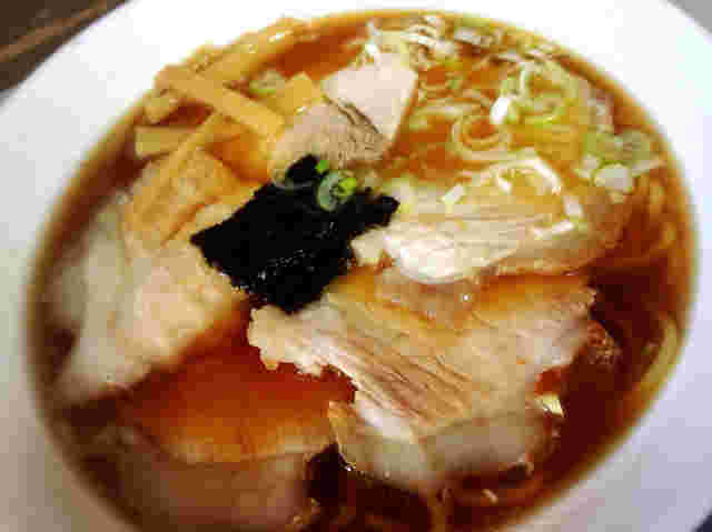銀蝶のチャーシュー麵
