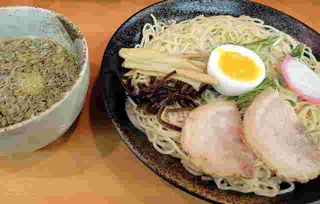 ラーメン千太の正油つけ麺