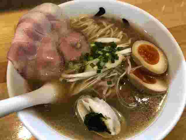 貝だしラーメン黒船Secondの貝だしラーメン