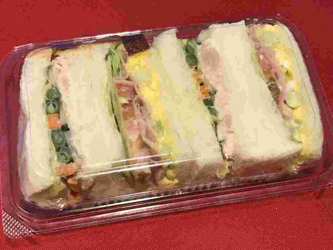 「リトルマーメイド・福山駅店」サンドイッチ