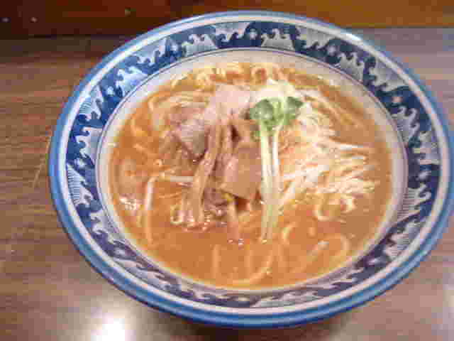 岩鷲の煮干し味噌ラーメン