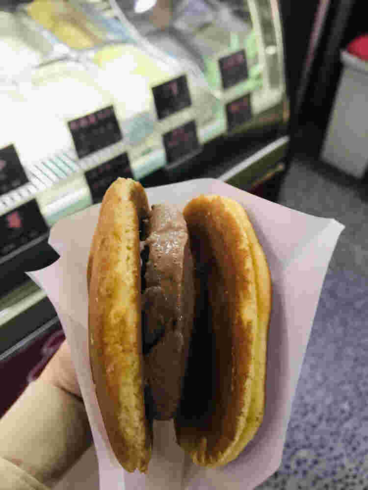 「どら焼きジェラート」