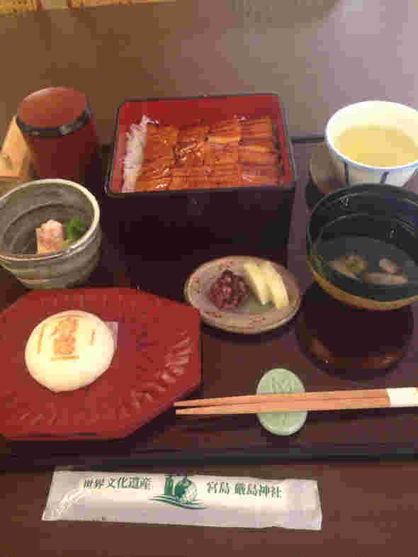 穴子重定食