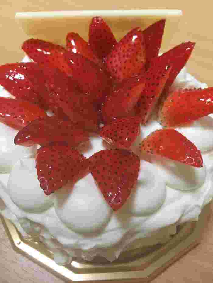 ケーキハウス アリスの誕生日ケーキ