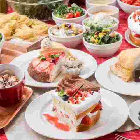 スイーツパラダイスのケーキ