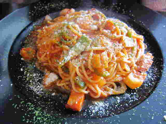 人気のパスタ