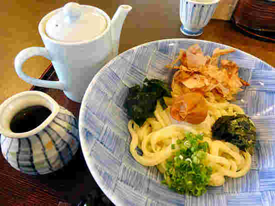 お店自慢のうどん