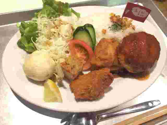 あくびの欲張りプレートランチ