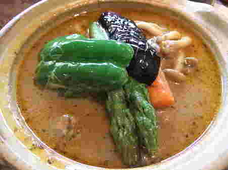 野菜チキンカリ