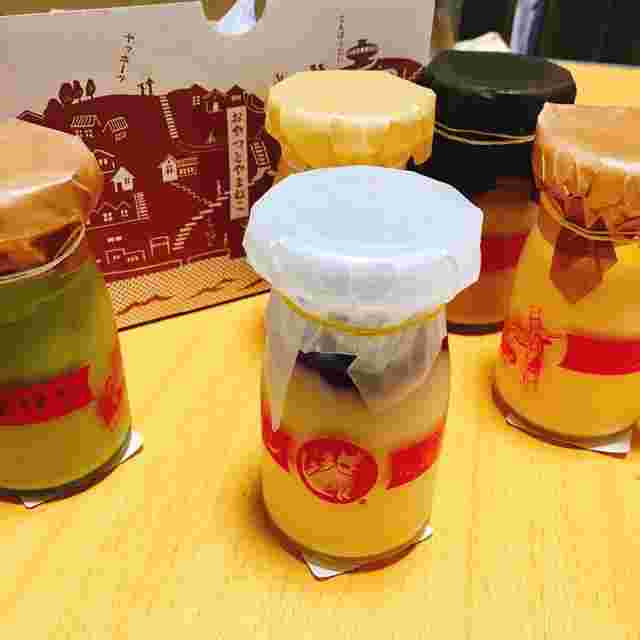 色々な味のあるプリン