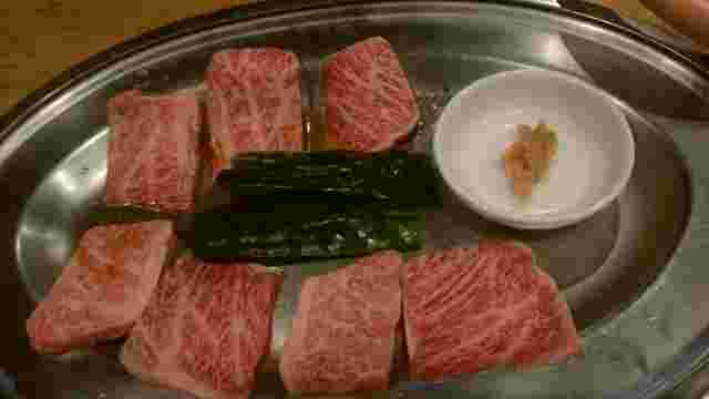 焼肉三四郎の焼肉