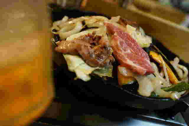 ジンギスカン じん平の焼肉