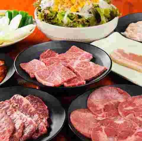七輪焼肉安安町田店の食べ放題