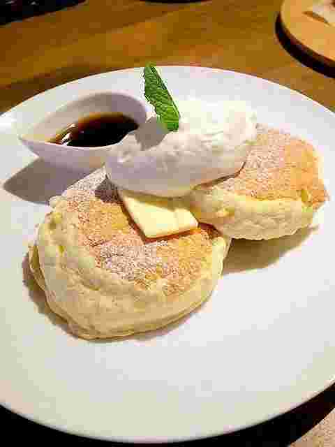 ふわとろしてそうなパンケーキ