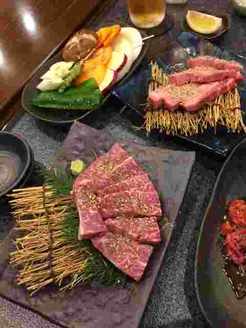 焼肉山水メニュー例