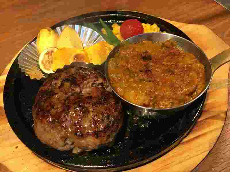万両のハンバーグ