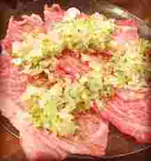 万両のネギ塩焼肉