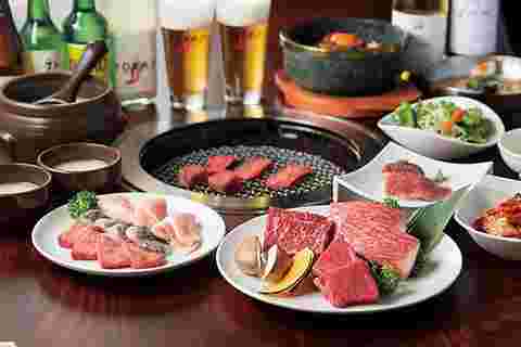 トラジの焼肉メニュー