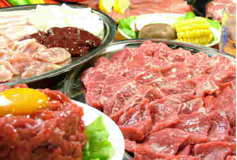 風風亭の肉