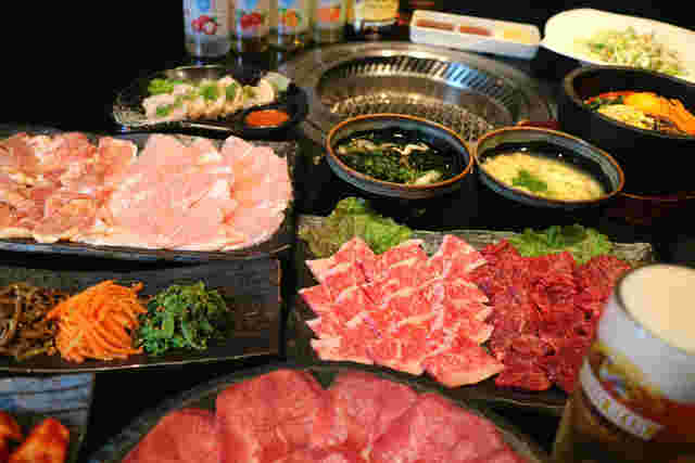焼肉十番の肉