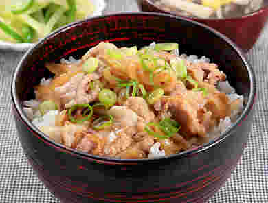 簡単豚丼画像