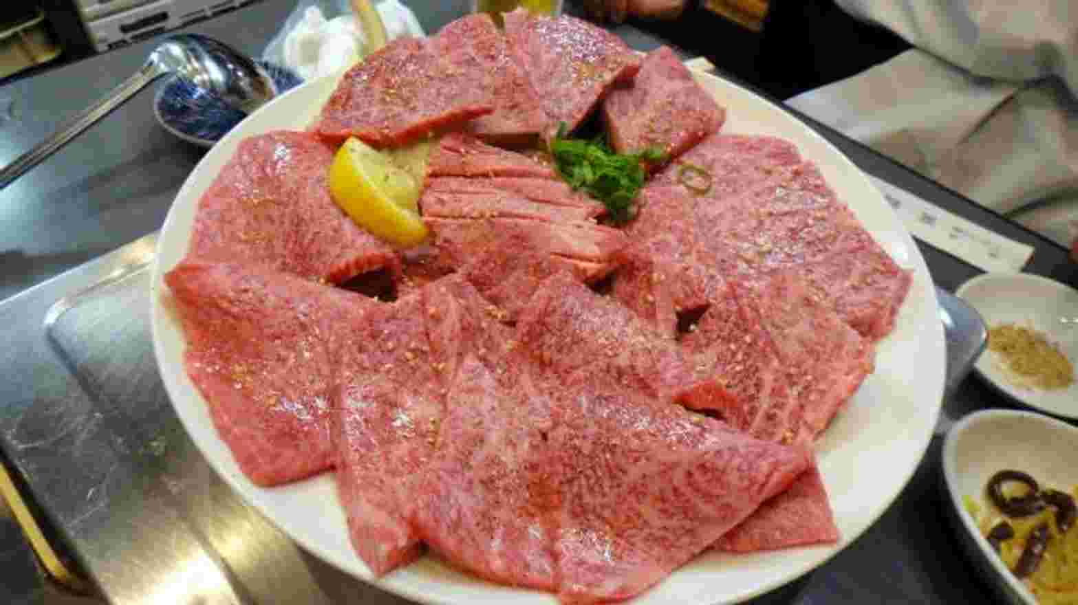 富鶴の焼肉盛合わせ