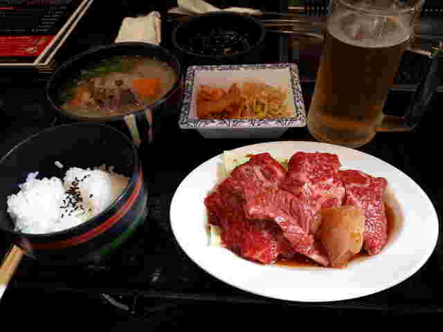 松井の焼肉ランチ