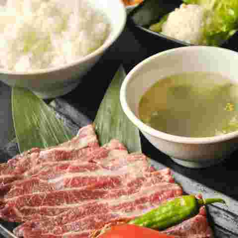 福福の焼肉ランチメニュー