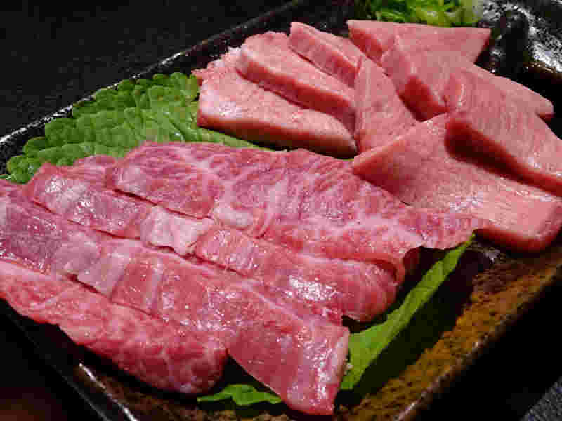 京松蘭の焼肉