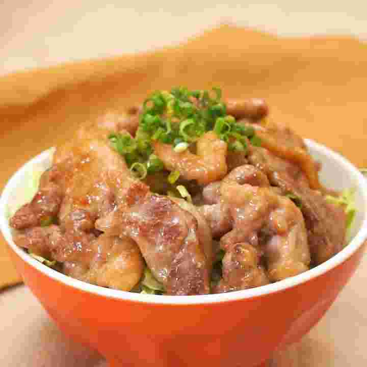 豚こま丼画像