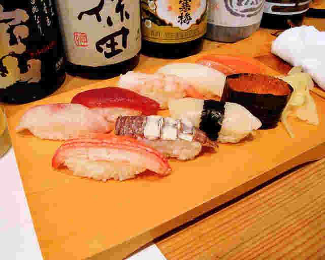 寿司の盛り合わせ