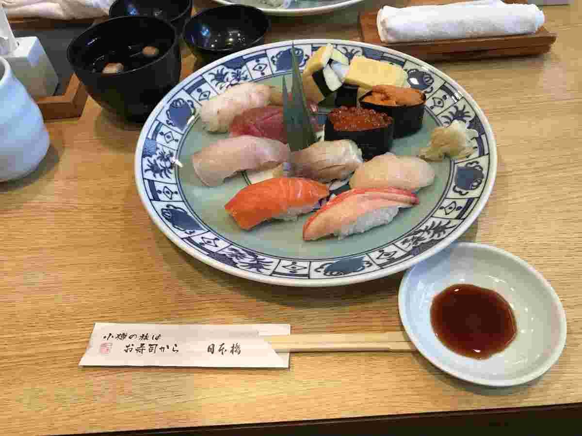 寿司の盛り合わせ