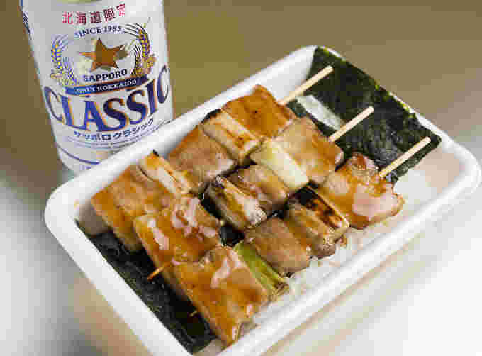 ハセガワストアのやきとり弁当