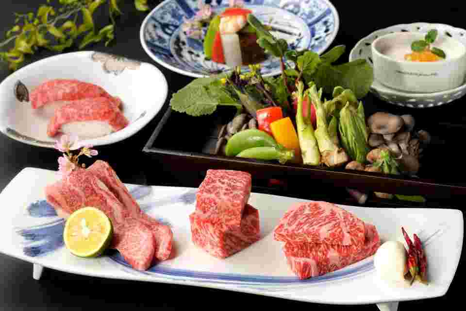 雪月花の焼肉セット