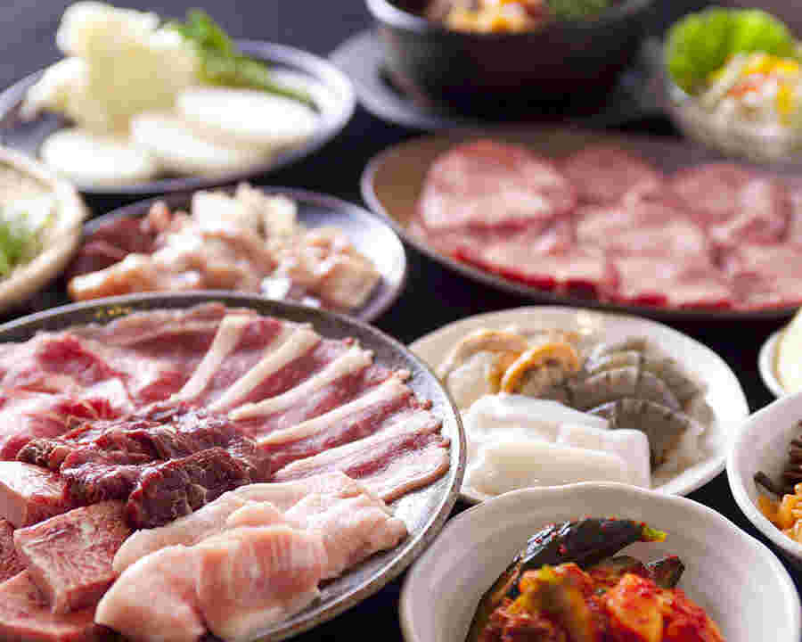焼肉市場の焼肉