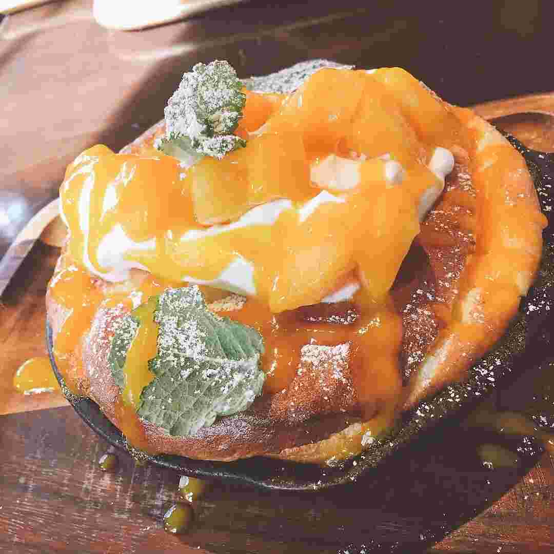 ビストロカフェリブロのパンケーキ
