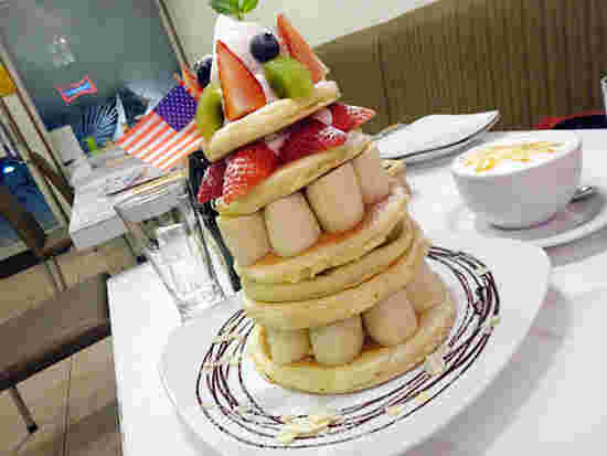 スペシャルパンケーキタワー
