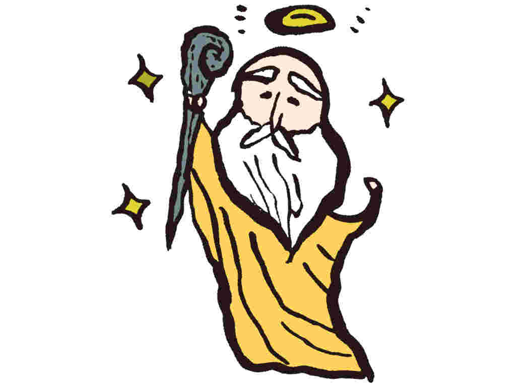 神様のイラスト