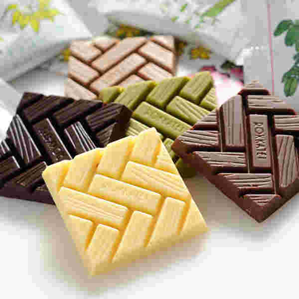 六花亭のチョコレートの中身
