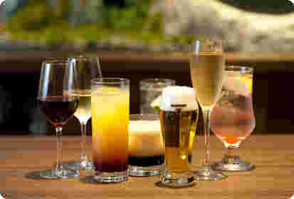 色々なアルコール飲料