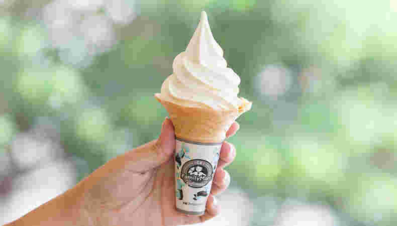 小樽のソフトクリーム