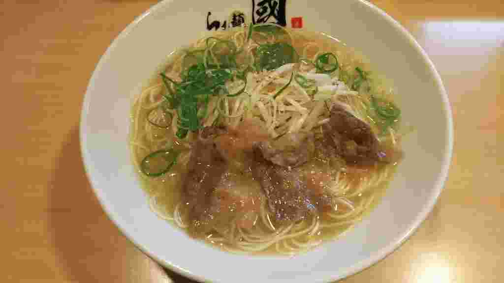 「らぁ麺・國」ラーメン