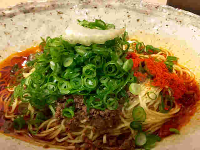 「武蔵坊・横川店」の担々麵