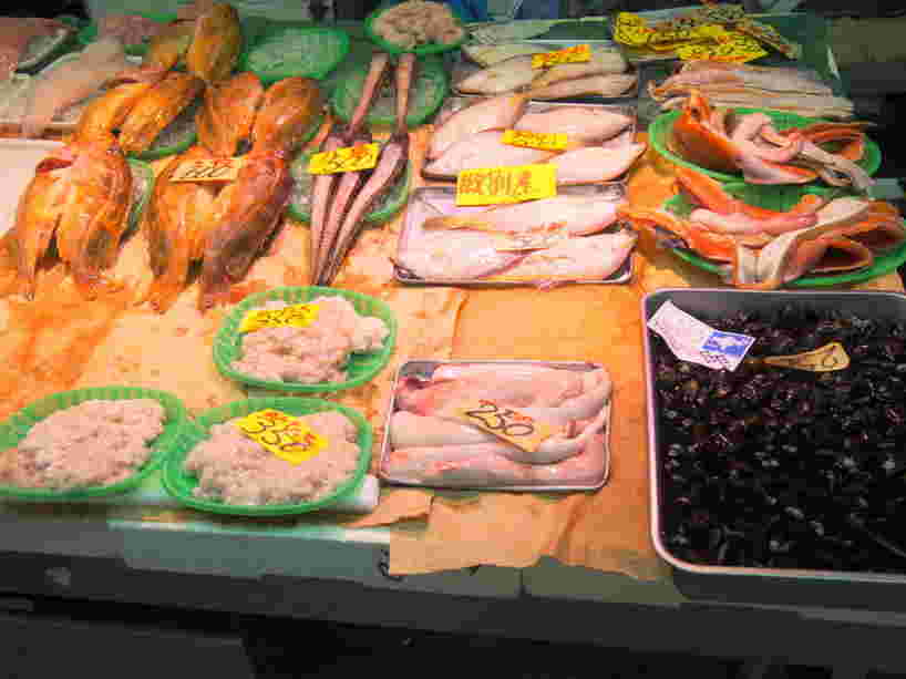 小樽中央市場の店舗