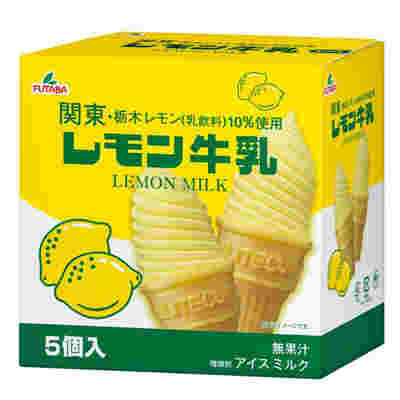 レモン牛乳ソフト