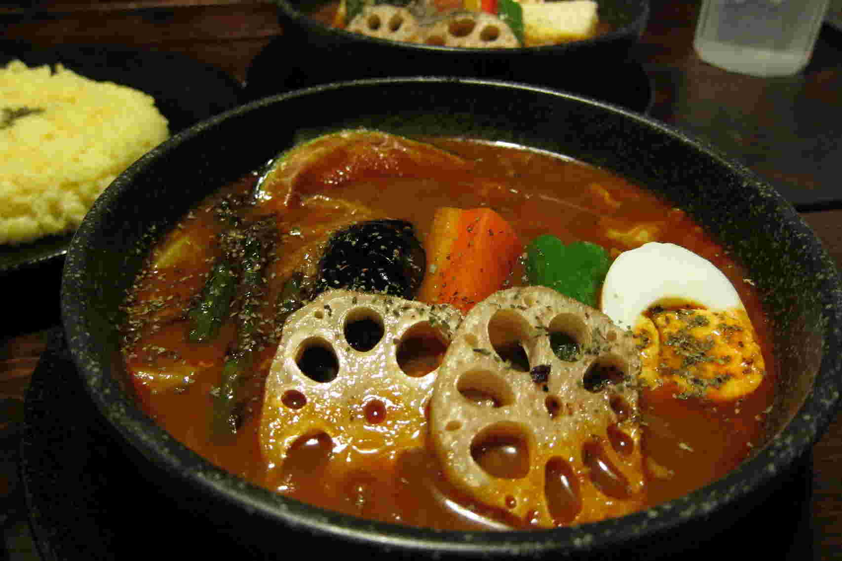 ラマイ苫小牧店のスープカレー