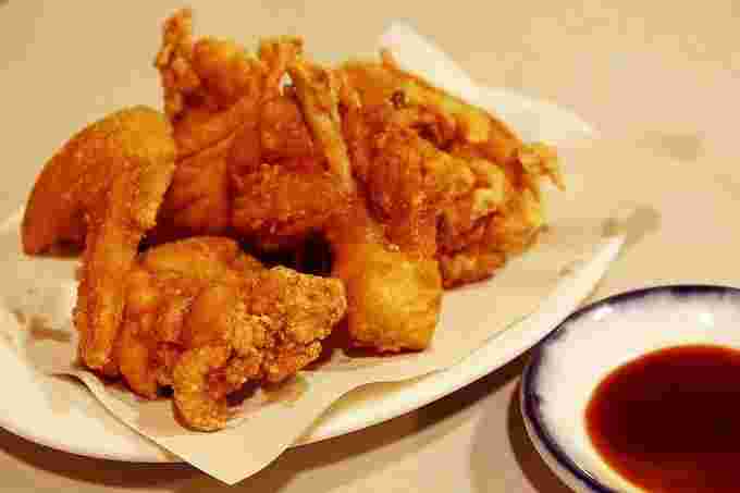 鶏松のザンギ