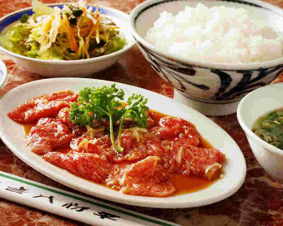 大将軍のランチが美味しそう