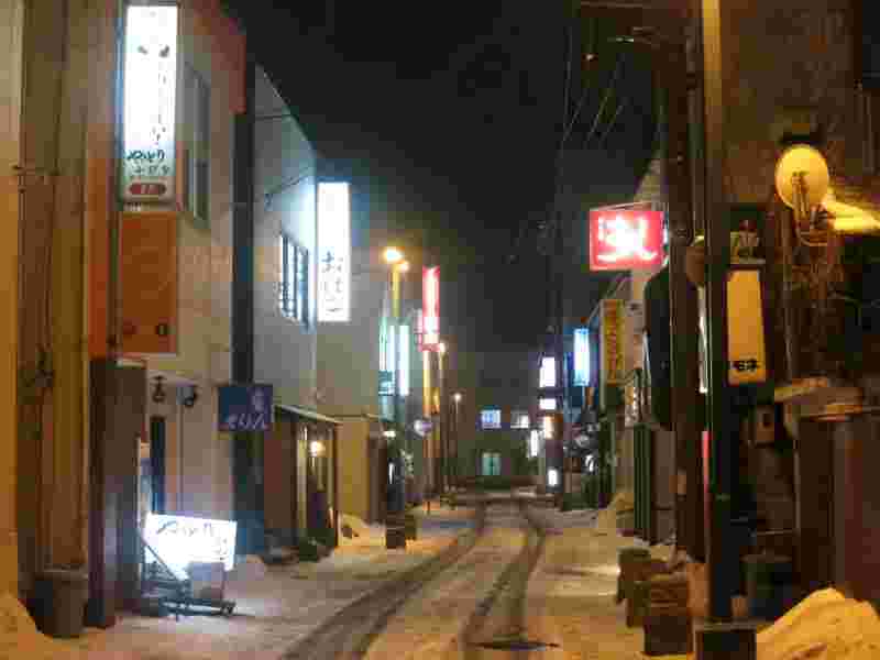 苫小牧夜の街